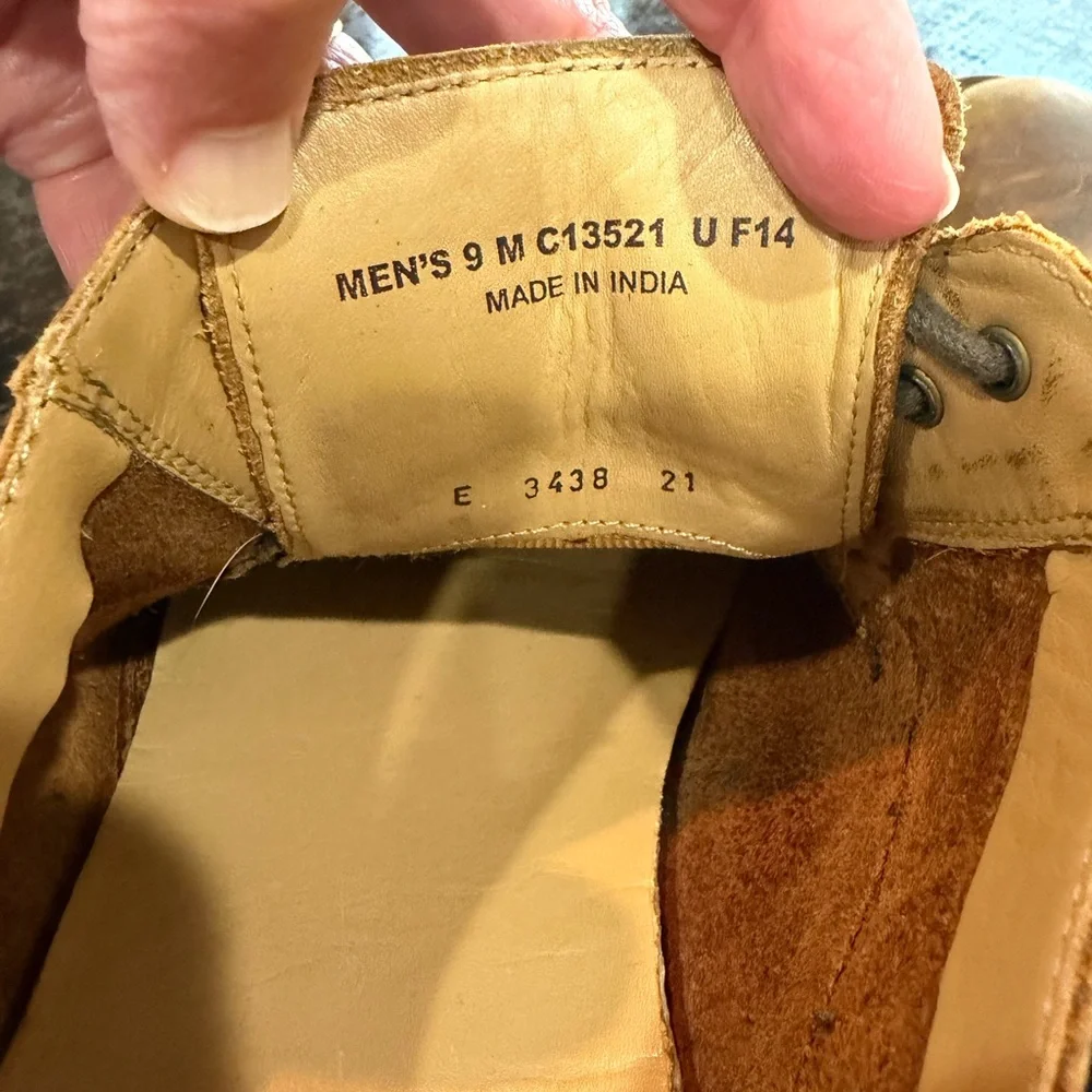 Cole Haan Men’s Brown Leather Lace-Up Oxfords